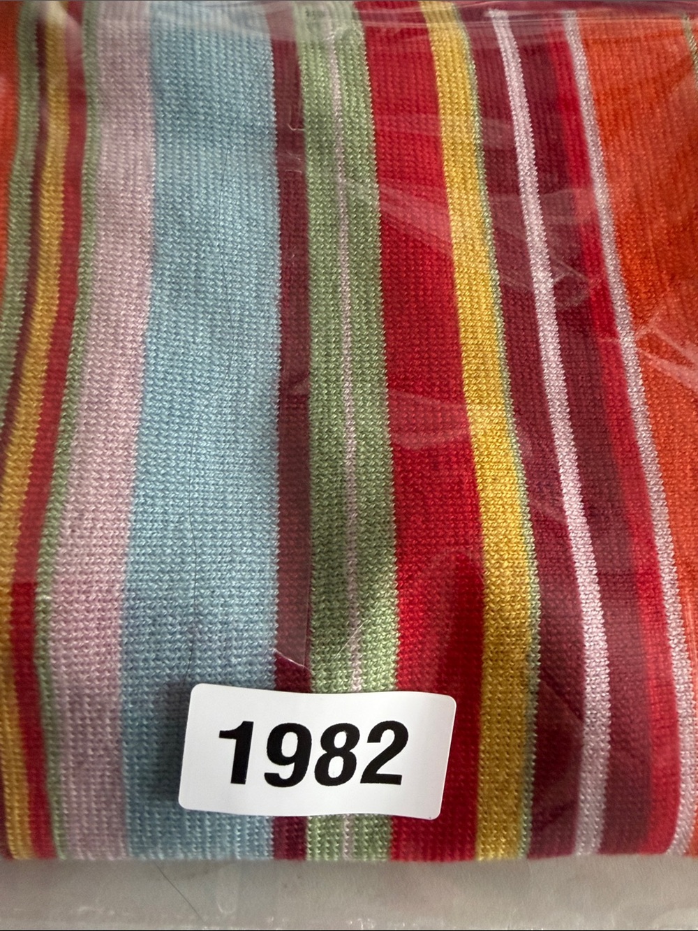 Alemais Multicolor Striped Merino Wool Maxi Skirt Red Size XS - Picture 7 of 7